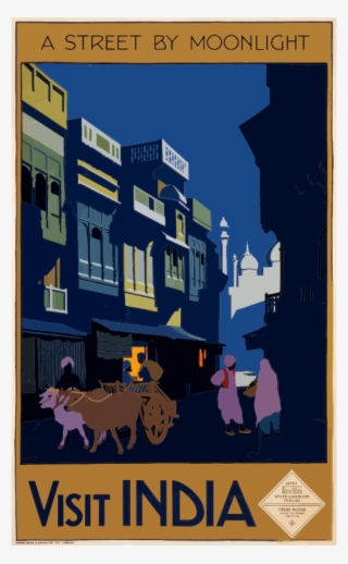 Medium Image - Vintage Travel Posters India #8687941