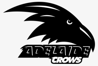 Adelaide Crows Logo Black And White - Transparent Adelaide Crows Logo #8689115
