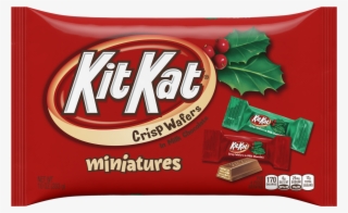 Kit Kat, Holiday Miniatures Chocolate Candy, 10 Oz - Kit Kat Holiday Miniatures #8689146