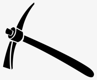 Vector Illustration Of Pickaxe Or Pick Hand Tool For - Mountain Climbing Pick #8689876