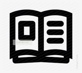 Vector Icon Of Opened Book - Book #8690336