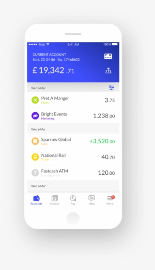 Tide Business Banking App - Mobile Phone #8690858