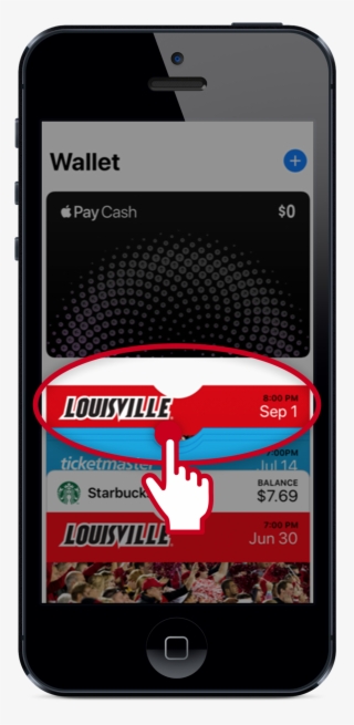 On Game Day, You Can Access The Tickets In Your Wallet, - Social Wifi Splash Page #8691473