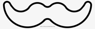 Bigote Página Para Colorear #8691765