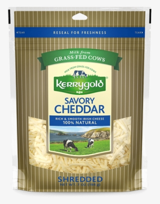 Savory Shredded Cheddar Cheese - Kerrygold Cheddar #8692258