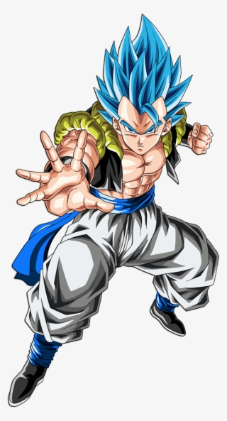 Gogeta By Hirus4drawing - Gogeta Ssj Blue Png - Free Transparent PNG ...