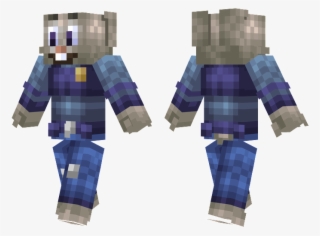 Judy Hopps - Minecraft Mooshroom In Suit Skin #8694973
