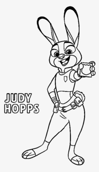 Judy Hopps Zootropolys - Drawings Of Zootopia Characters #8695002