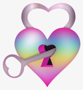 Hearts ‿✿⁀♡♥♡❤ - Love Lock And Key Clipart #8695249