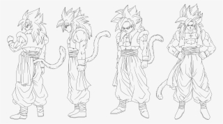 Ssj Gogeta Coloring Pages Coloring Pages - Line Art #8696080