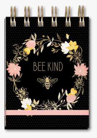 Bee Kind Spiral Note Pad - Greeting Card #8696697