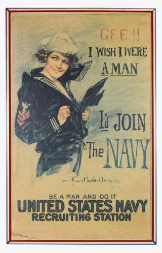 Old Navy Recruiting Posters - United States Wwi Propaganda #8696843