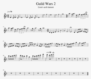 Guild Wars 2 Sheet Music 1 Of 1 Pages - Deck The Halls Trumpet Easy #8697187