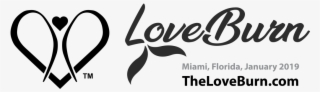 Lb19 Logo Header High Res-tm Love Burn Text Rectangle - Graphic Design #8697557