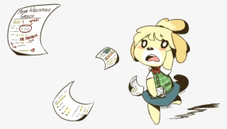 Animal Crossing Villager Leaving - Isabelle Animal Crossing Fruit #8697610