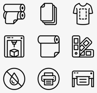 Print - Home Appliances Icon Png #8698615