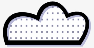 Vector Illustration Of Weather Forecast Cloudy #8699112