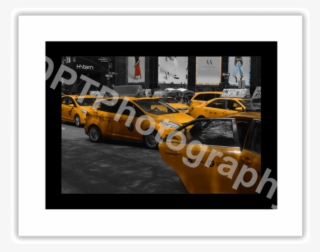 New York Taxi Cab Colour Splash - Antique Car #8699191