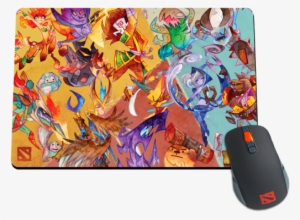 Dota 2 Mousepad Power Of The Watercolor Heroes - Valve Corporation #870114
