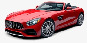 Luxury Car Png - Mercedes Amg Gt Roadster Red #870311