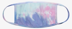 God Is A Woman Tie Dye Mask - Ariana Grande Sweetener Merch #870332