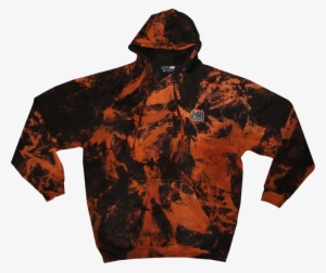 Sk8rats Bleach Tie Rat Patch Hoodies - Bleach Tie Dye Black Hoodie #870497