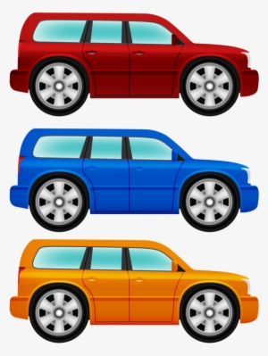 Kindergarten Clipart Car - 3 Cars Clipart #870569
