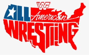 All American Wrestling - Old School Wrestling Logos #871462