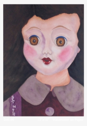 Doll - Watercolor Painting #871788
