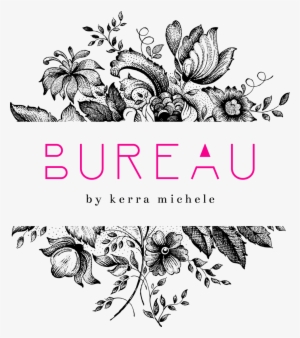 Logo - Blumen-blumenstrauß-schwarz-weiße Blumendamast-art #871912