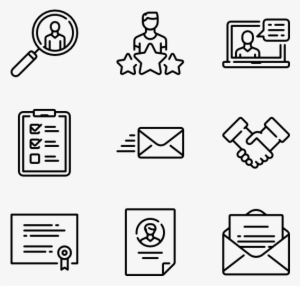 Human Resources 50 Icons View 21 Packs - Icons Sign Chef Vector #872501