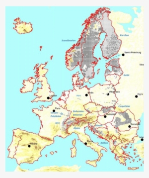 The 11 Lynx Populations In Europe - Europe #872997