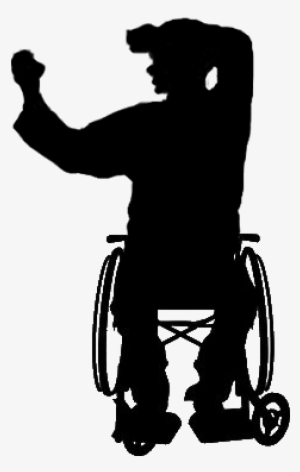 Ages 5-11 - Wheelchair Silhouette Kid #873212