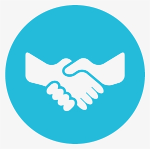 Vmi Handshake Blue - Merger And Acquisition Icon #873273