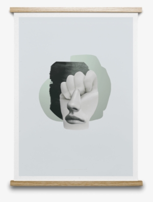 Salut 02 Print, 50 X 70cm - Paper Collective Frame #873460