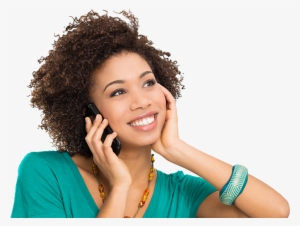 Calling Transparent Background - Happy People On Phone #873580