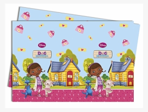 Plastic Tablecover Doc Mcstuffins 120x180cm - Disney Doc Mcstuffin Plastic Tablecloth Table Decoration #874013