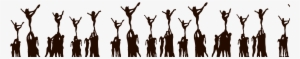 Svg Library Download Stunt Pencil And In Color - Cheerleading Stunts Clipart #874111