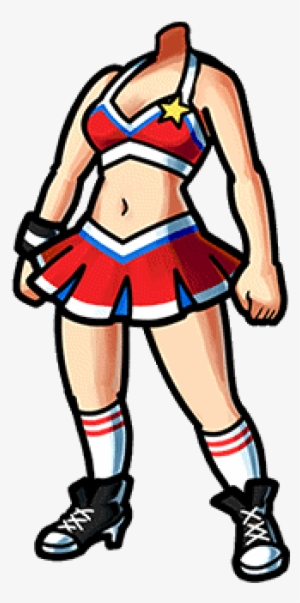 Gear-cheerleader Uniform Render - Illustration #874955