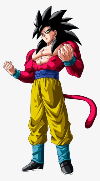 Png Free Stock Dbz Transparent Ssj4 - Goku Super Sayajin 4 #875164