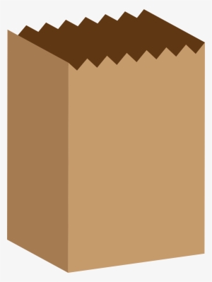 Shopping Bag Png Image - Brown Paper Bag Cartoon #875682