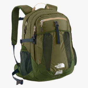 School Bag Png Photos - North Face Olive Green Backpack #876202