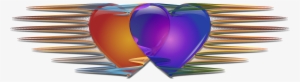 This Free Icons Png Design Of Twin Hearts #876428