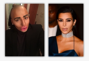 Kardashian Brit Lookalike Side By Side - Kim Kardashian Creepy Eyebrows #876781 Kardashian Brit Lookalike Side By Side - Kim Kardashian Creepy Eyebrows #876781
