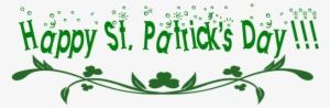 Coffee Stout Chili Recipe - Transparent Saint Patrick Day Border #877029