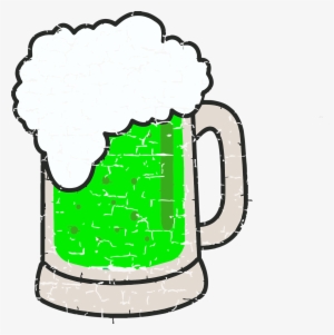 Green Beer,beer,irish,st Patrick's Day,st Paddy's Day,beverage - Tarro De Cerveza Dibujo #877209