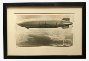 Svg Library Blimp Drawing Vintage - Airship #877919