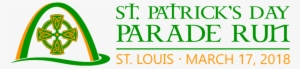 Patrick's Day Parade Run - St Patrick's Day Run St Louis Logo #877973