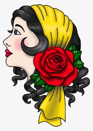 Gypsy Traditional Tattoo Gifts By Cm - Roses Transparent Png Tattoo #878339 Gypsy Traditional Tattoo Gifts By Cm - Roses Transparent Png Tattoo #878339