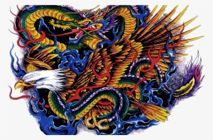 Tattoo Png Images Transparent Free Download Pngmartcom - Dragon Tattoo Color Transparent #878678